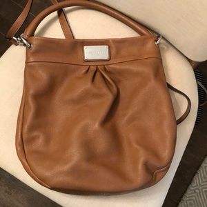 Marc Jacobs Hillier Hobo saddle brown leather bag